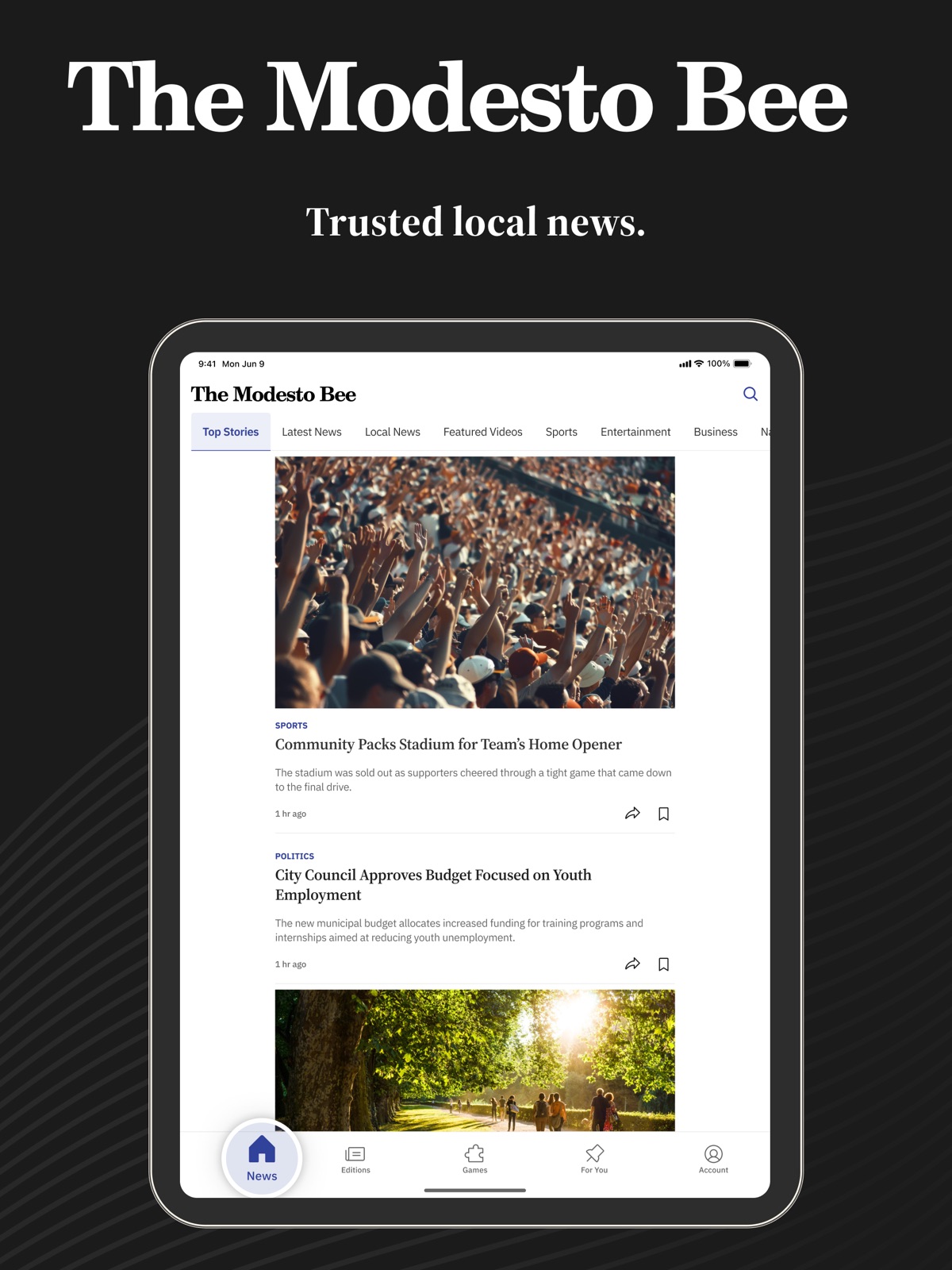 The Modesto Bee | Latest News ipad screenshot 1