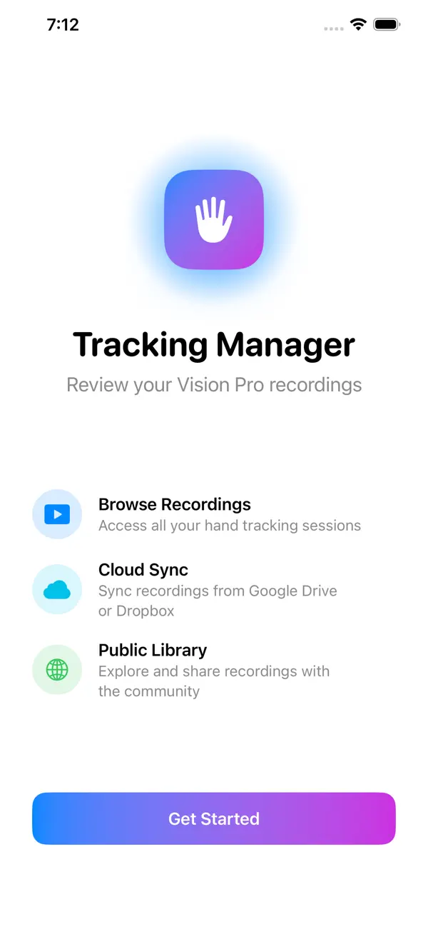 #4. Tracking Manager (iOS) By: YOUNGHYO PARK