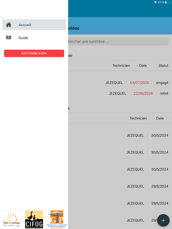 Screenshot #6 pour PalmiGconfiance