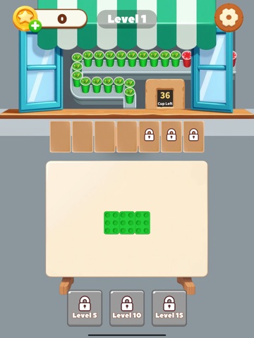Coffee Puzzle iPad screenshot