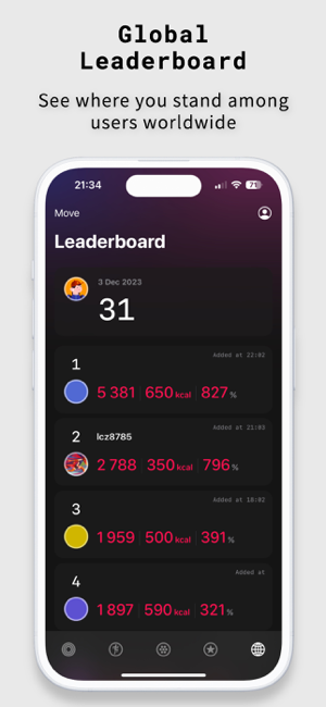 ‎Track Fitness & Activity Screenshot