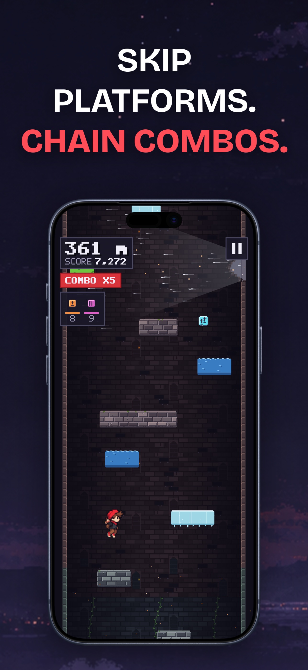 Screenshot 4 of Towerling: Endless Tower Jump