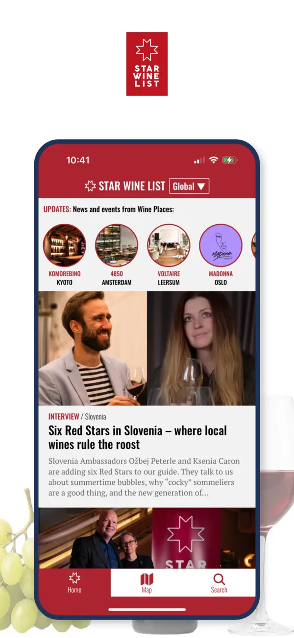 Screenshot #1 pour Star Wine List