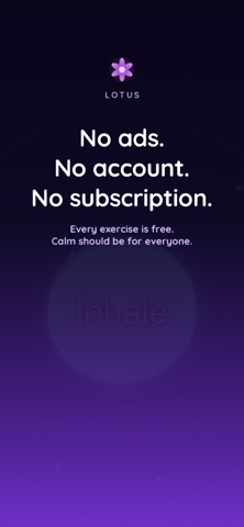 Lotus: Breathing Exercises Screenshot 10 of 10