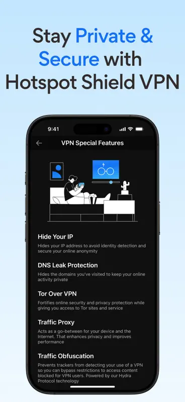 VPN Hotspot Shield: Wifi Proxy screenshot 6 of 6