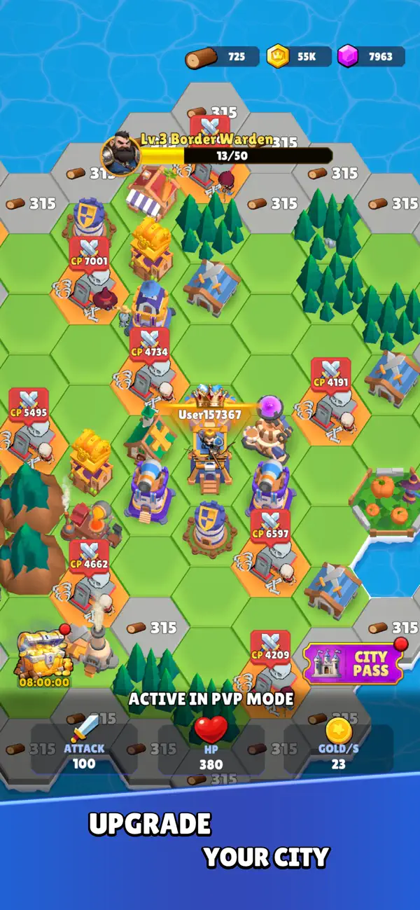 Hex Warriors Hack screenshot 4 - game app interface