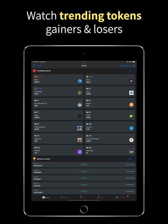 Screenshot #6 pour Crypto Trading App By Zyncas