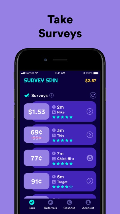 Survey Spin: Get paid cash! screenshot-3