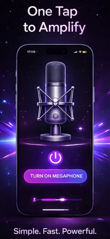 The Megaphone iPhone screenshot