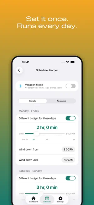 OneLimit: Parental Controls screenshot 4