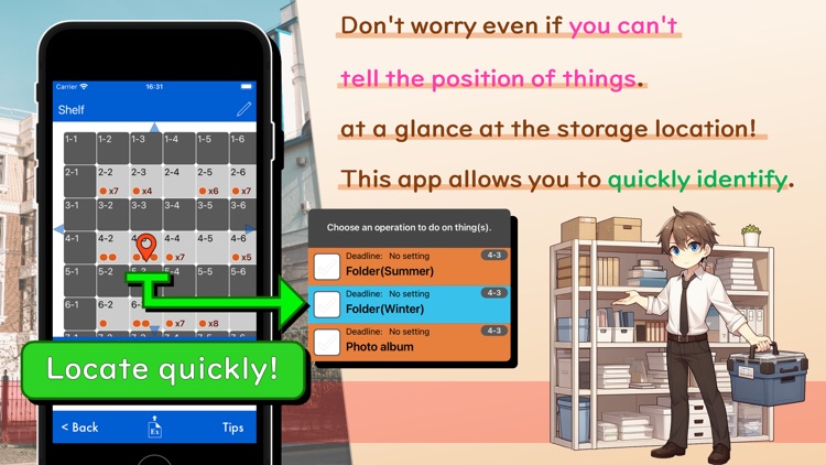 FloorInfo - Organize things
