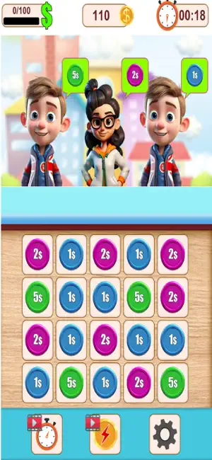 Coin Fusion: Merge & Sort screenshot 1