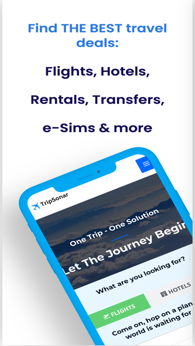 TripSonar: Best travel deals Screenshot