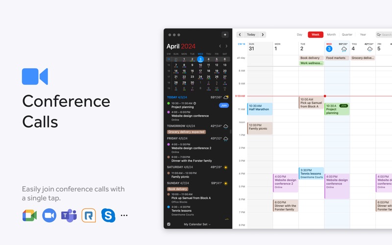 Fantastical - Calendar Screenshot