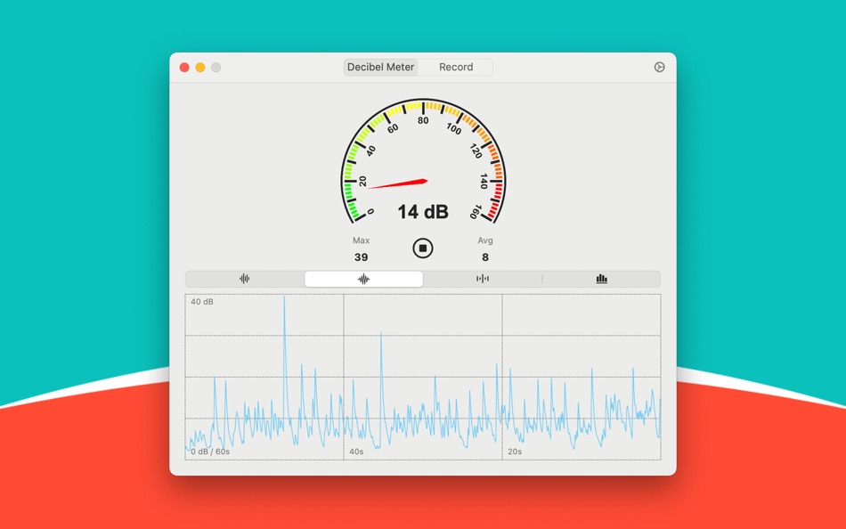 #2. Decibel Meter PC (macOS) 由: Xi'an 7kit Technology Co., Ltd.