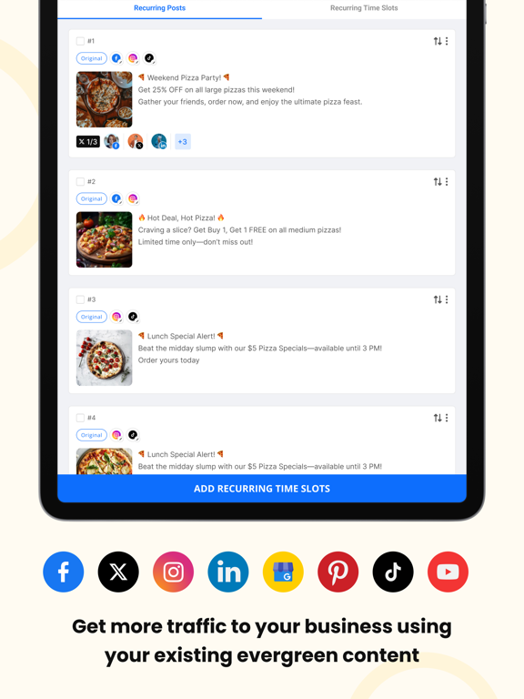 RecurPost: Manage Social Media iPad screenshot 7 - Productivity app