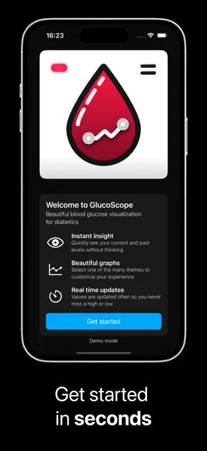 GlucoScope screenshot 2