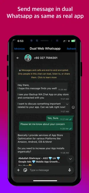 WA Chat Backup Deleted Restore screenshot 5