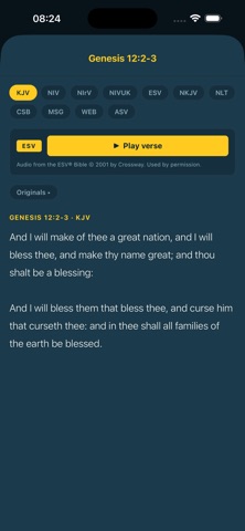 Tour of the Bible iPhone screenshot