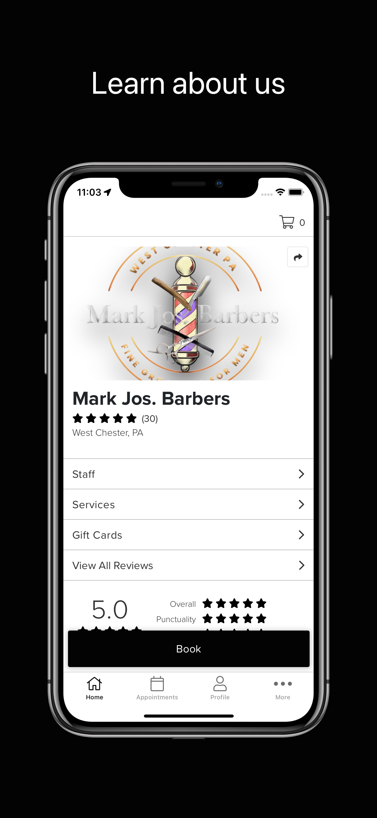 Mark Jos. Barbers screenshot 2