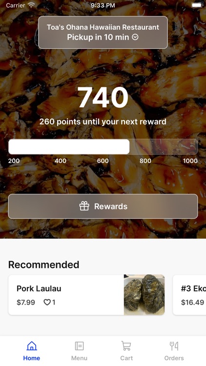 Toa's Ohana Hawaiian