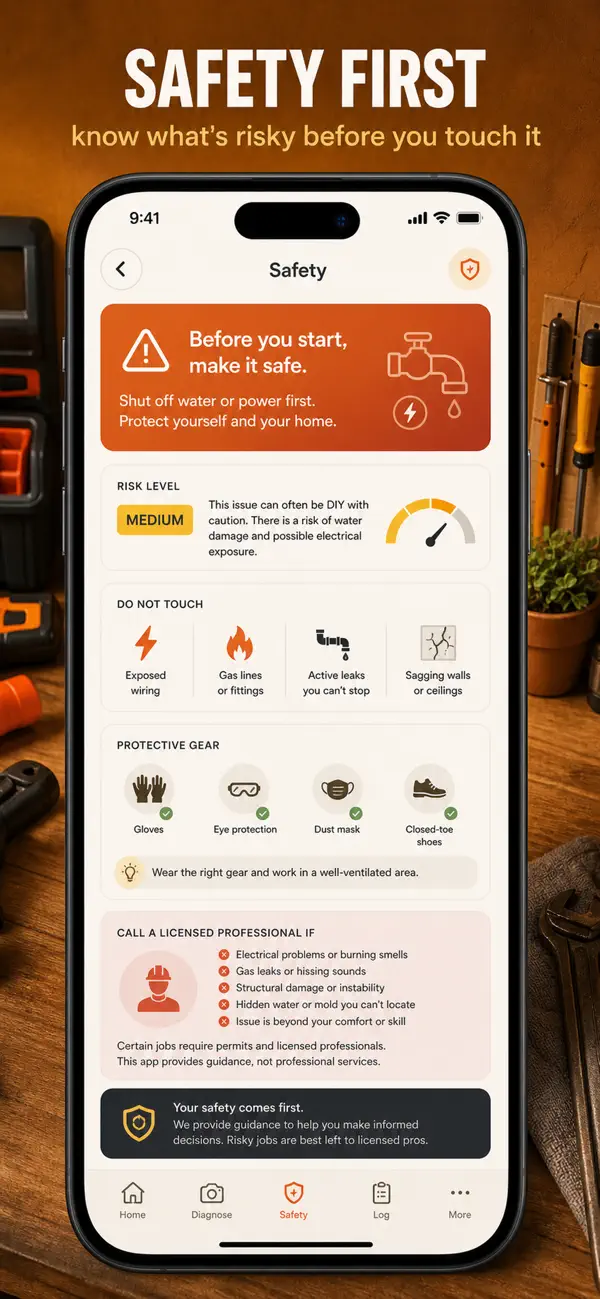 Screenshot #3 pour HomeFix - Réparer Appareil IA