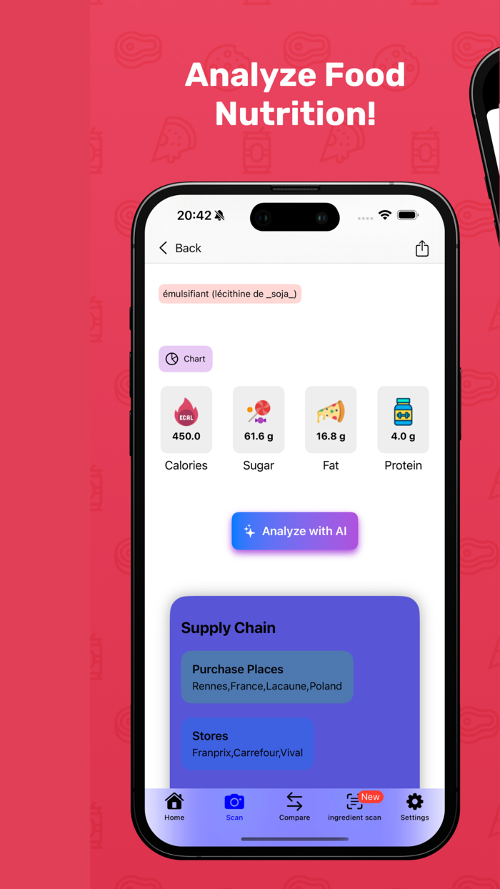 FoodCheckr food scanner