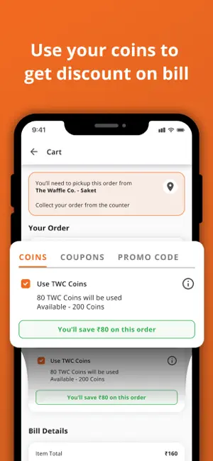The Waffle Co iPhone screenshot 3
