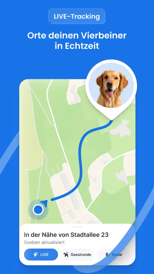 Tractive GPS - Hunde / Katzen iPhone App Screenshot 2 – Lifestyle