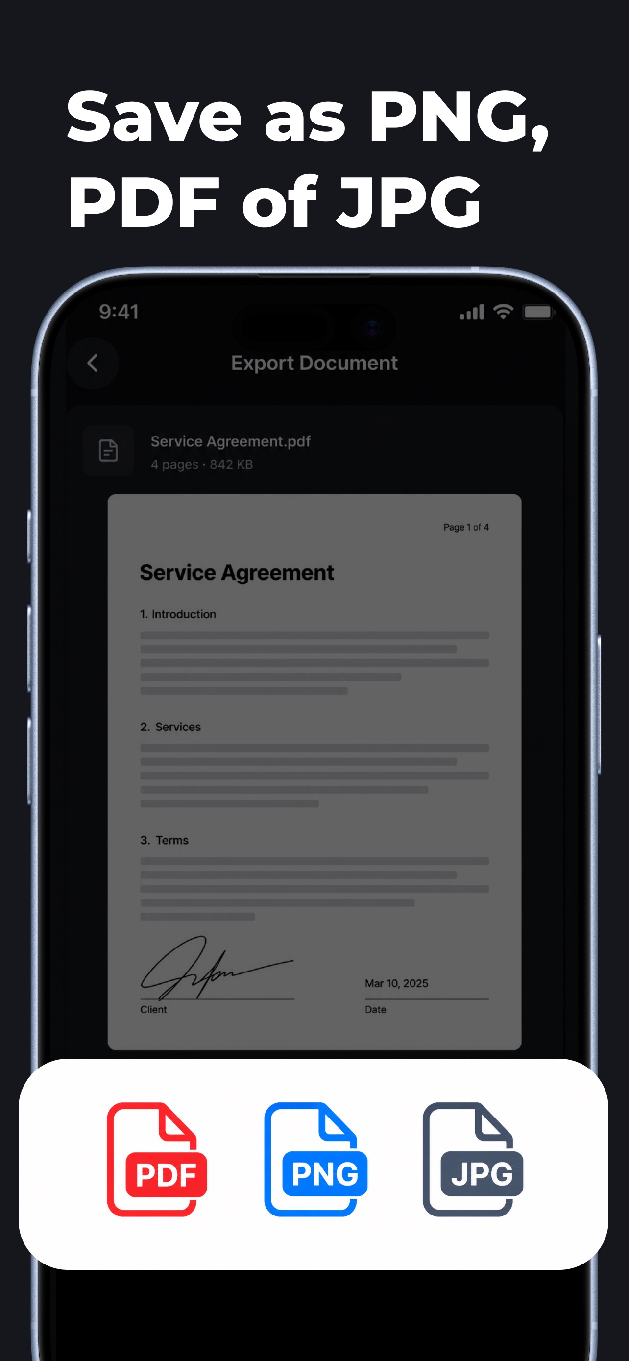 Screenshot 3 of Sign PDF Documents ● Esıgn