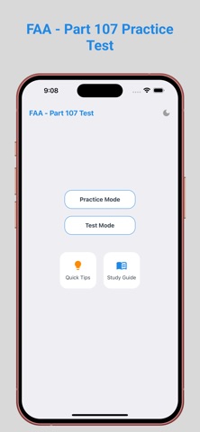 FAA - Part 107 Practice Test screenshot