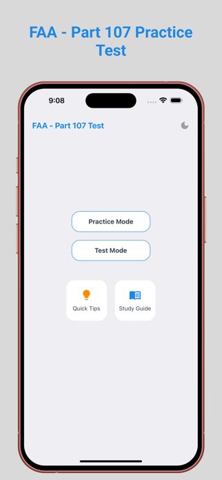 FAA - Part 107 Practice Test Screenshot 1 of 5