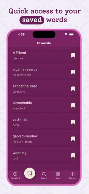 Albanian Dictionary - Offline screenshot 4