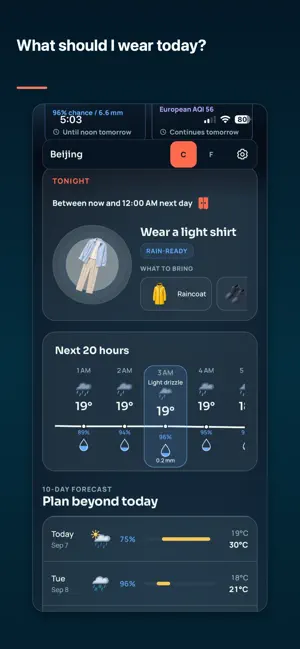 WeatherSight screenshot 2