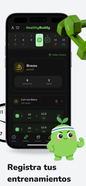 Healthy Buddy: Calorías iPhone screenshot 4