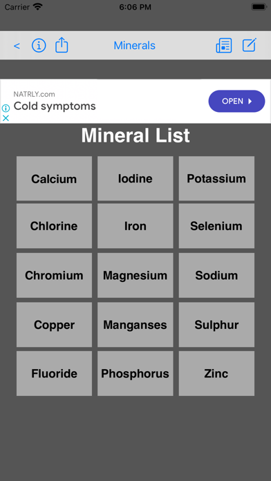 Screenshot #2 pour Body Minerals