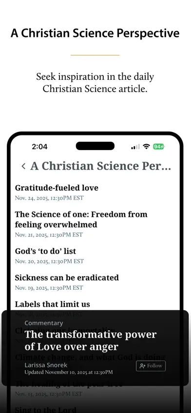 The Christian Science Monitor screenshot 2