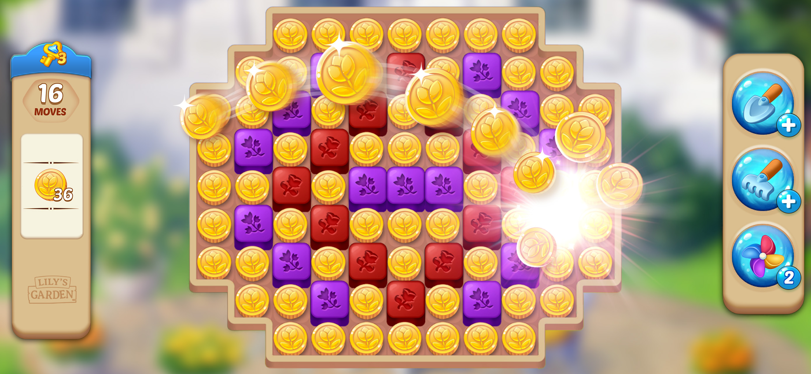 Lily's Garden - Jeux de maison
