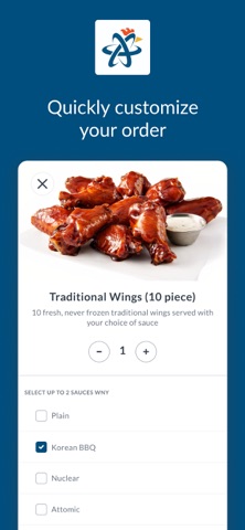 Atomic Wings: Order & Rewards Screenshot 2 of 4