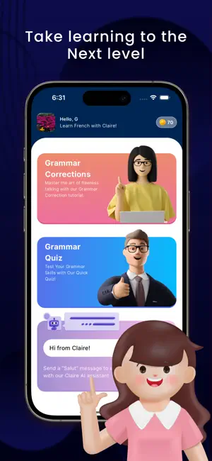 French Tutor: Learn with AI screenshot 1