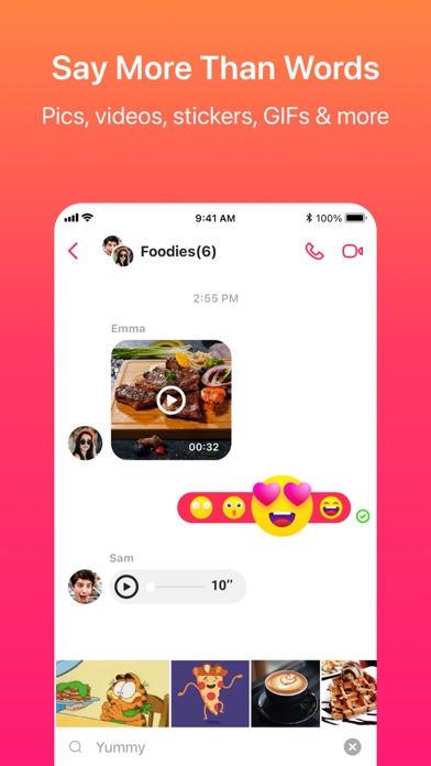 JusTalk - Video Chat & Calls Screenshot