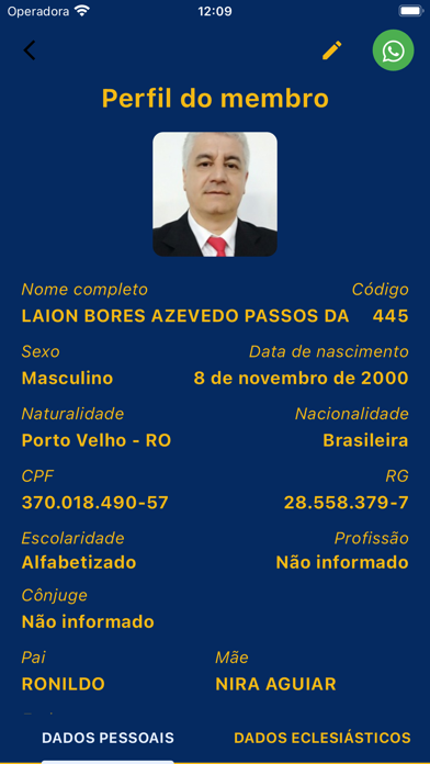 Igreja Pent. do Deus Vivo Screenshot