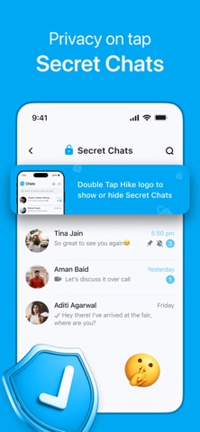 Hike App iPhone screenshot 2