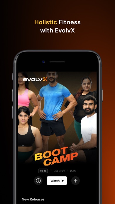 EvolvX Fitness Screenshot