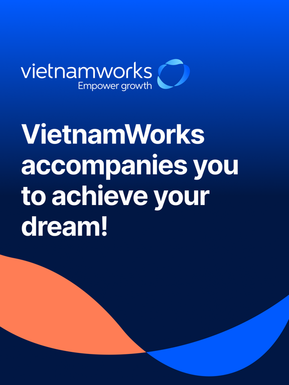 VietnamWorks - Job Search iPad screenshot 1 - Business app
