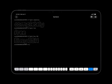 Easy SSH iPad screenshot 1