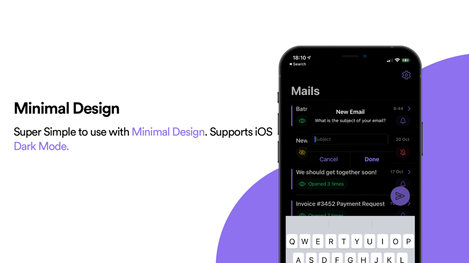 #5. Mail Tracer - Email Tracking (iOS) 由: Vaibhav Narula