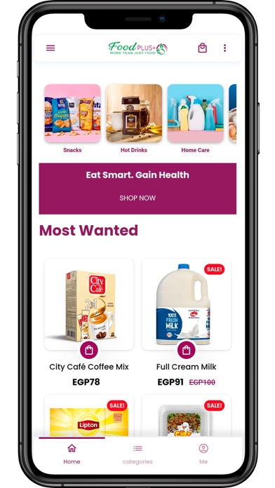 Food Plus Market Screenshot