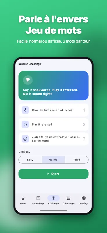 Audio Inversé : Reverse Audio screenshot 3 of 6