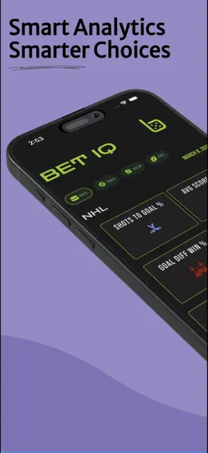 Bet IQ: Smarter Sports Betting screenshot 1